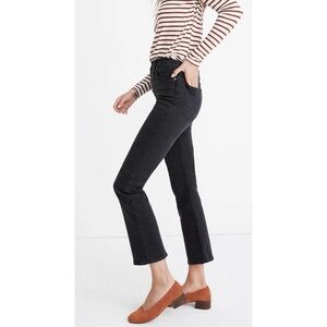 MADEWELL Cali Denim Boot Washed Black Jeans